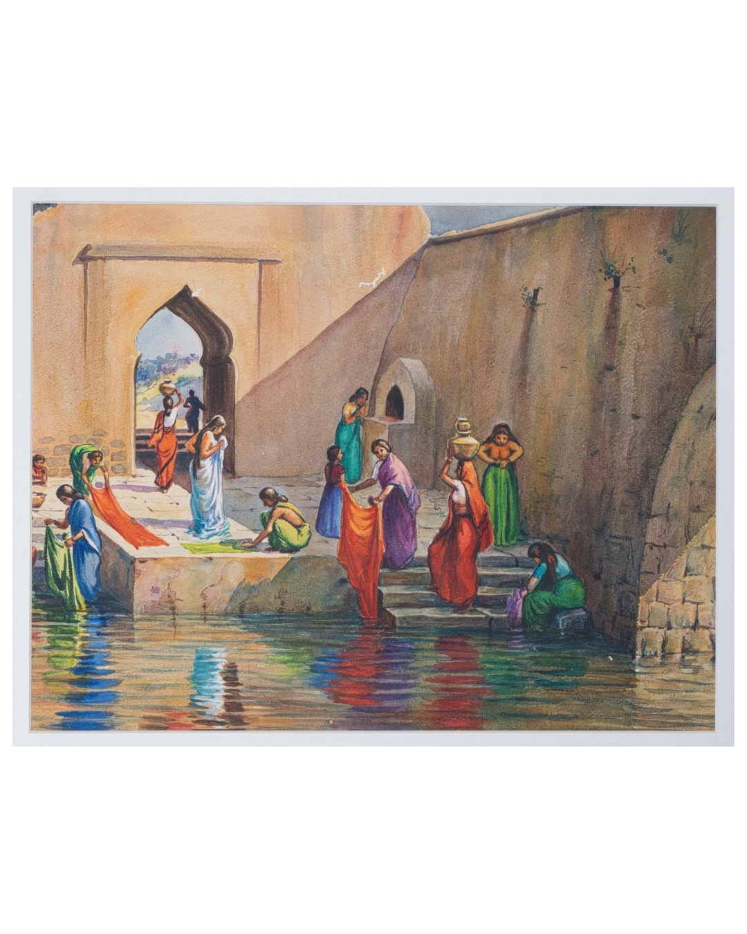 Washing at the Ghat